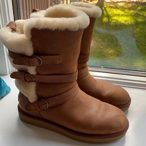 UGG boots with buckles size 9